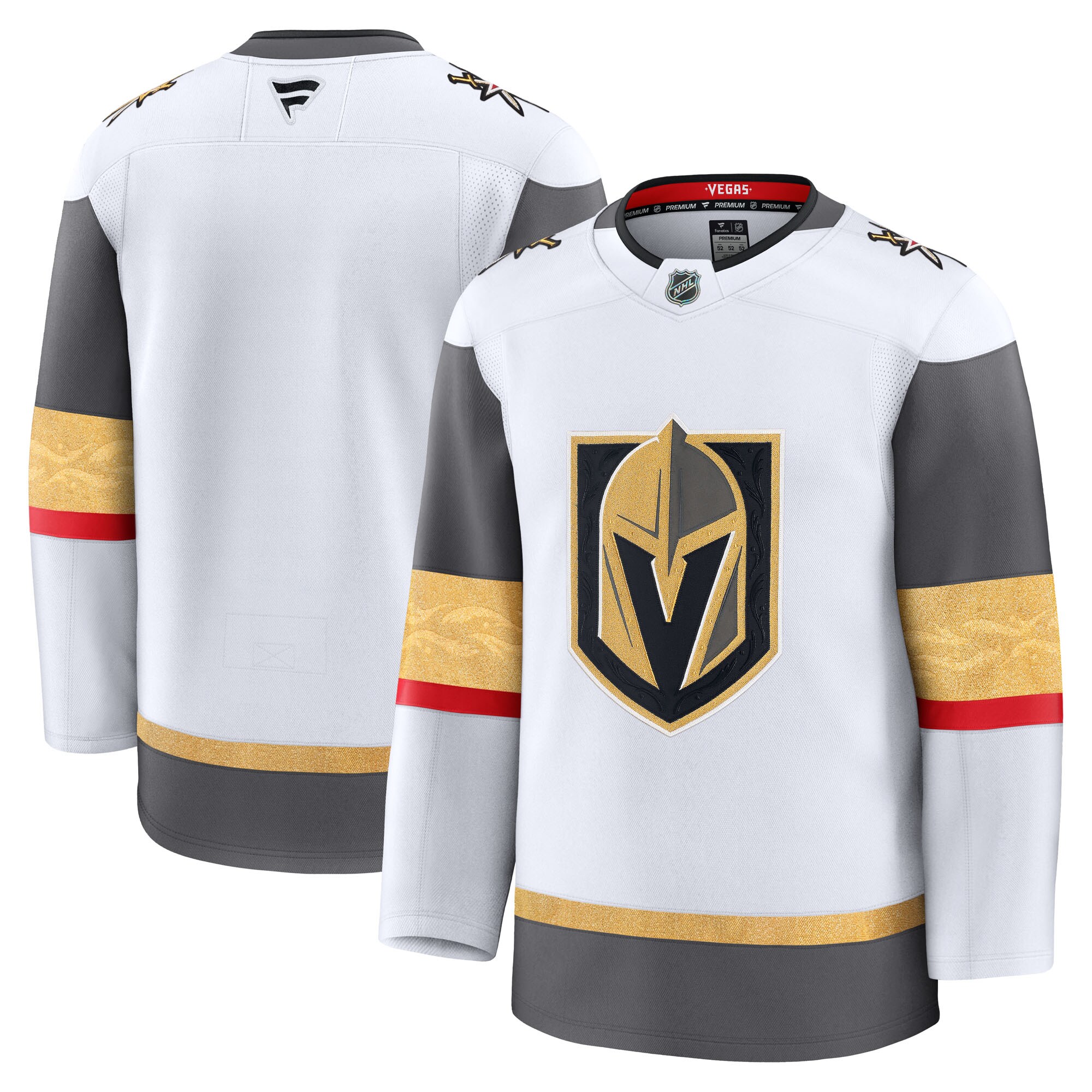 vegas golden knights fanatics branded away premium jersey – mens – San Jose Sharks Jerseys and Headwear Collection
