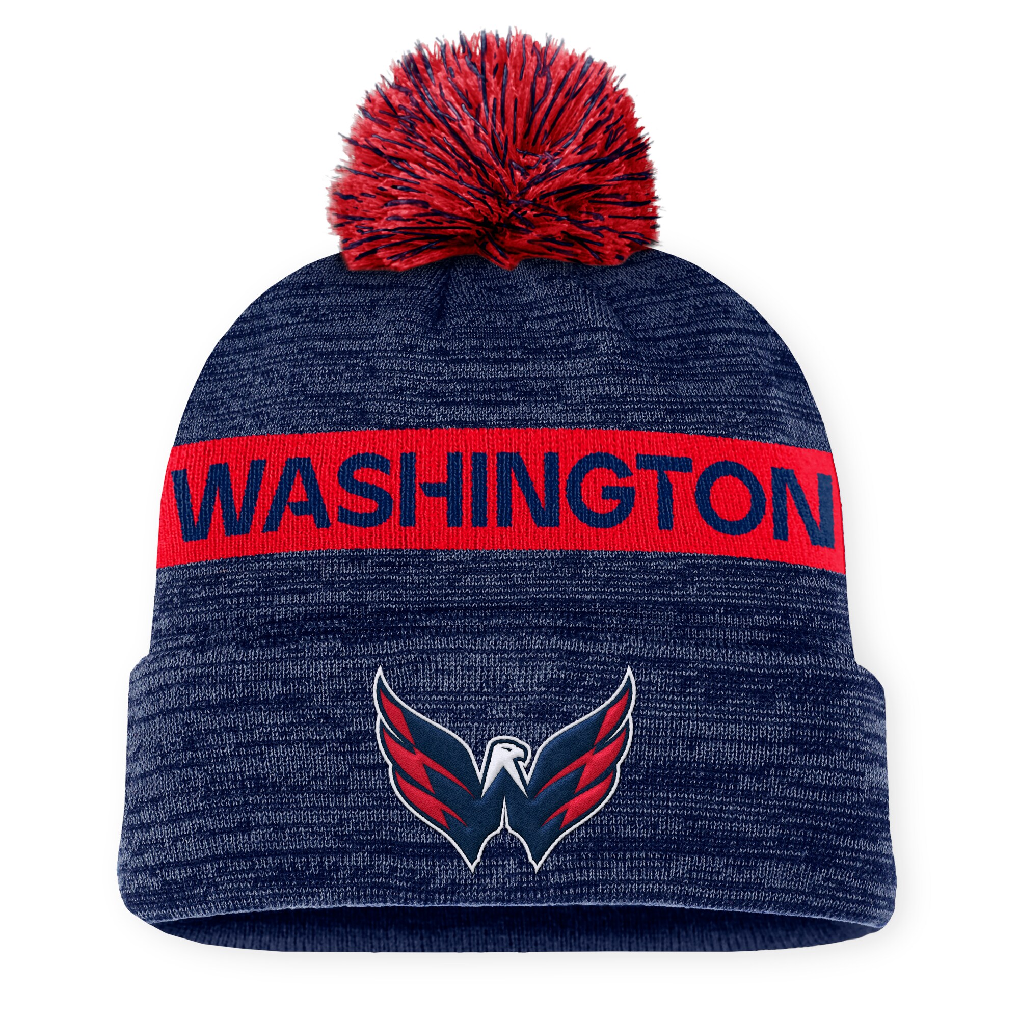 washington capitals authentic pro rink beanie cuff with pom – San Jose Sharks Jerseys and Headwear Collection