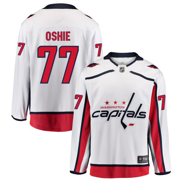 washington capitals fanatics away breakaway jersey – t. j. oshie – mens – San Jose Sharks Jerseys and Headwear Collection