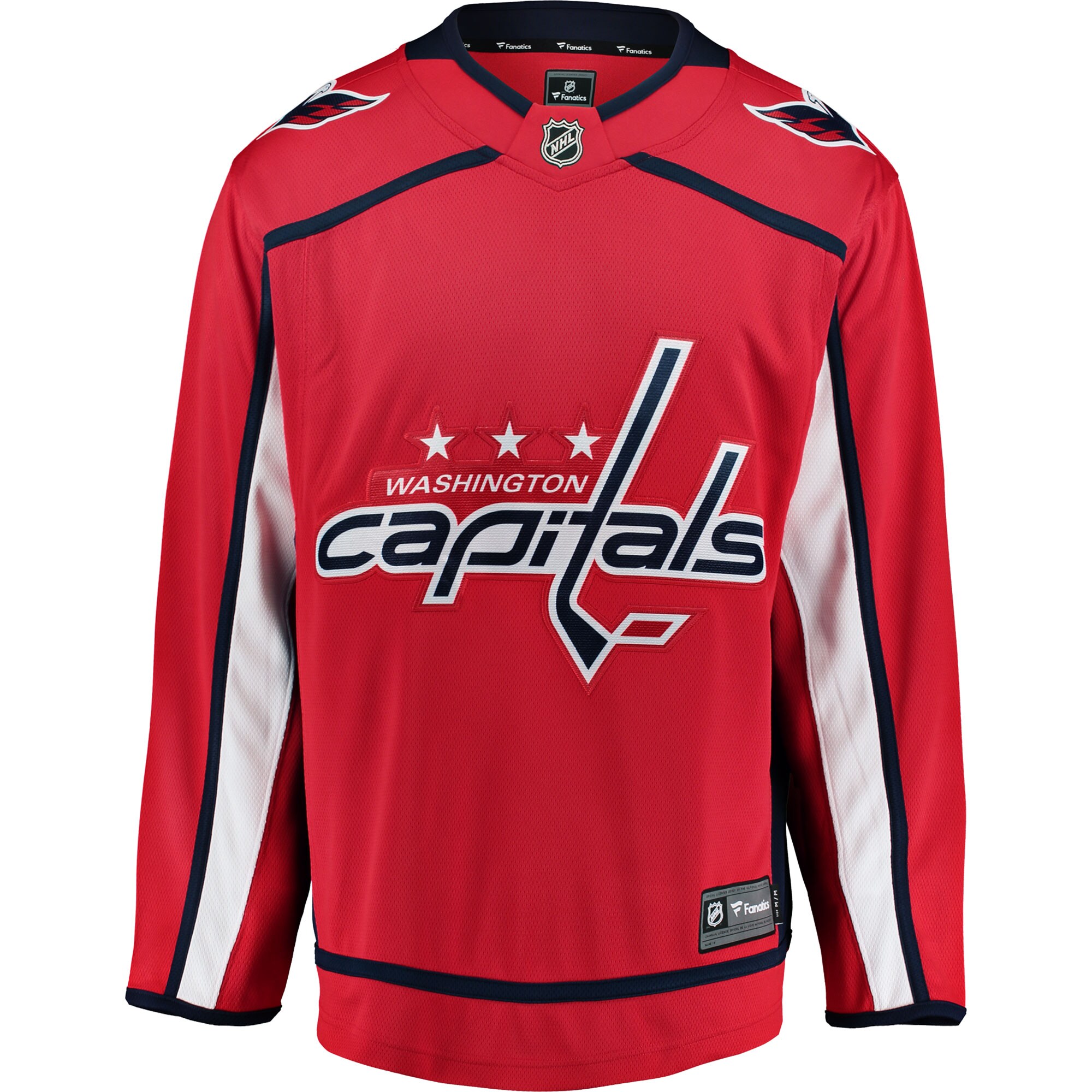 washington capitals fanatics home breakaway jersey – mens – San Jose Sharks Jerseys and Headwear Collection
