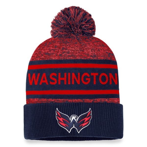 washington capitals pro rink heathered cuffed pom knit – unisex – San Jose Sharks Jerseys and Headwear Collection