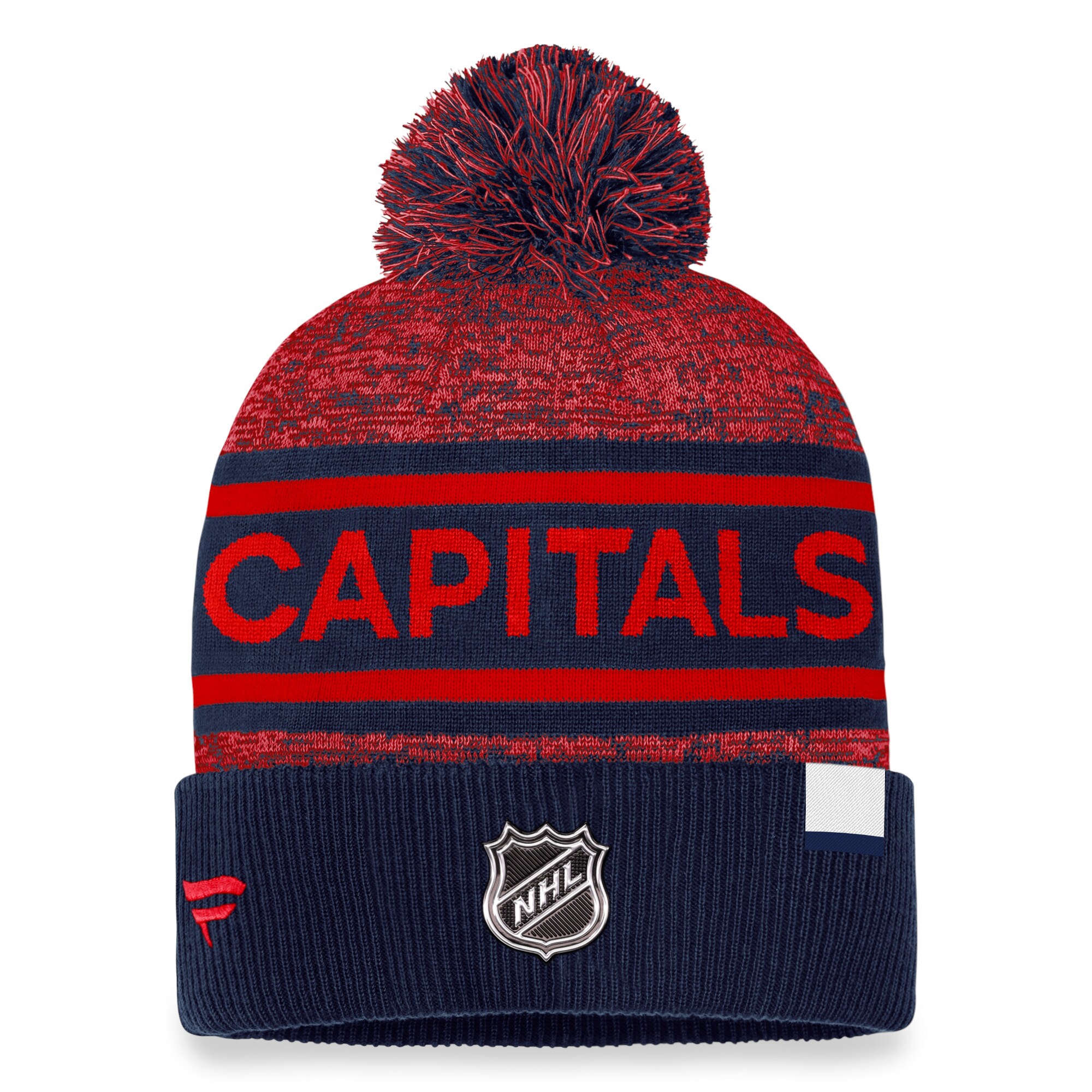 washington capitals pro rink heathered cuffed pom knit – unisex – San Jose Sharks Jerseys and Headwear Collection