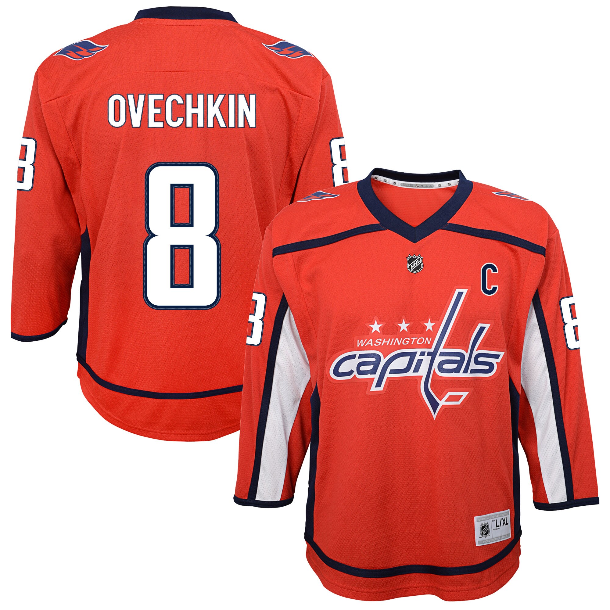 washington capitals replica home jersey – alexander ovechkin – youth – San Jose Sharks Jerseys and Headwear Collection
