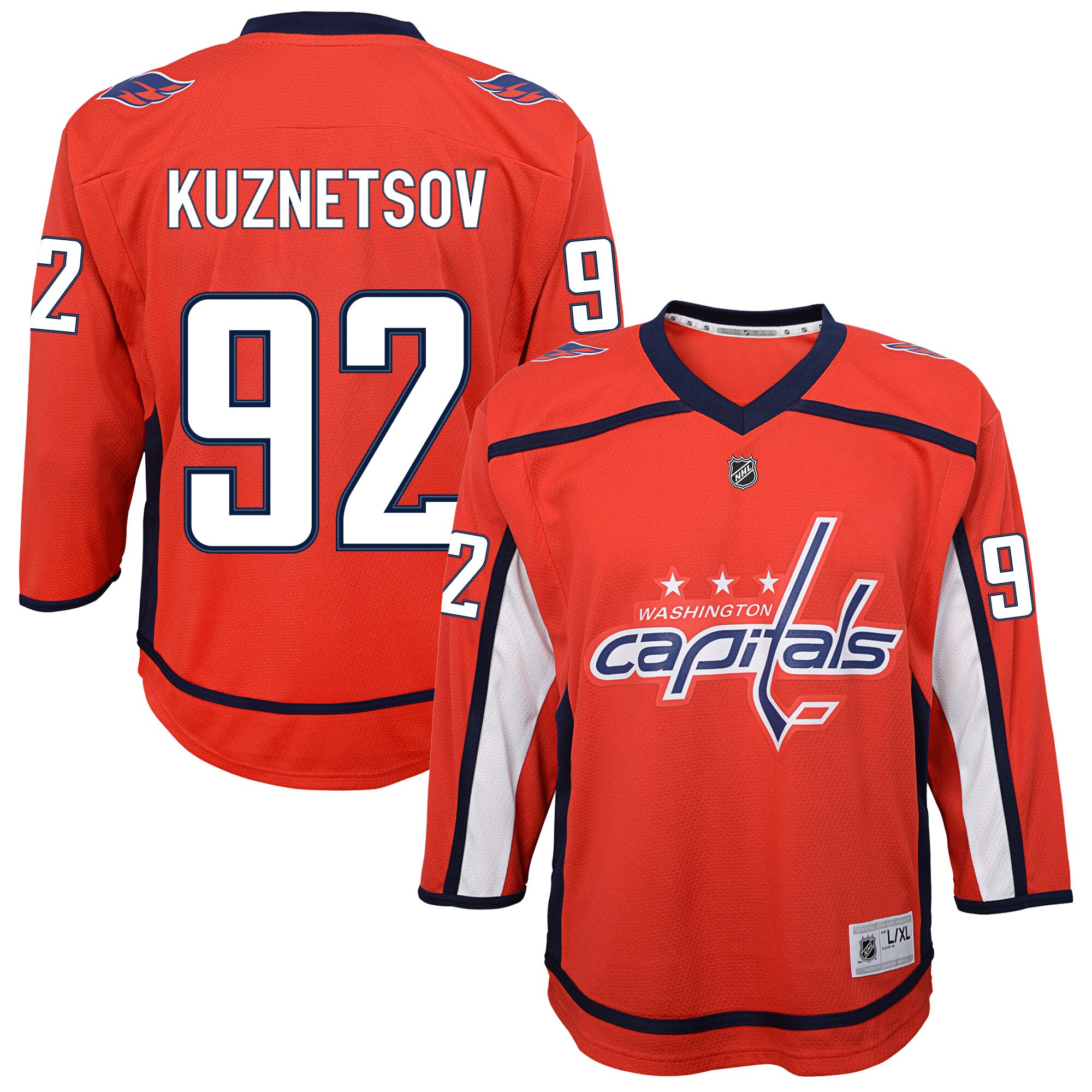 washington capitals replica home jersey – evgeny kuznetsov – youth – San Jose Sharks Jerseys and Headwear Collection
