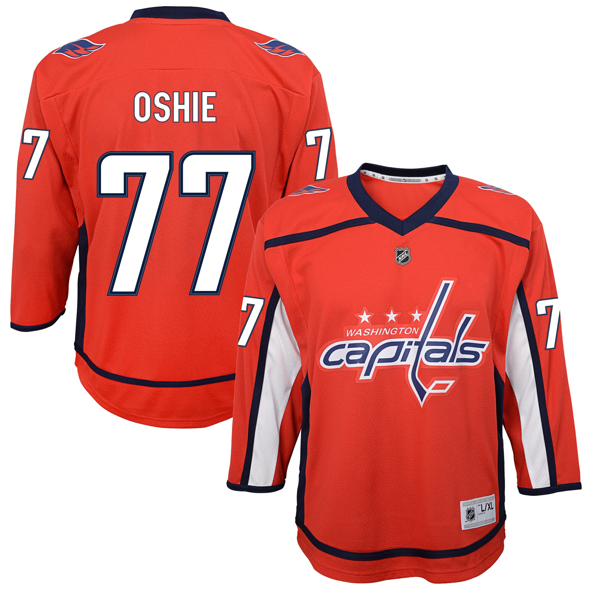 washington capitals replica home jersey – t. j. oshie – youth – San Jose Sharks Jerseys and Headwear Collection