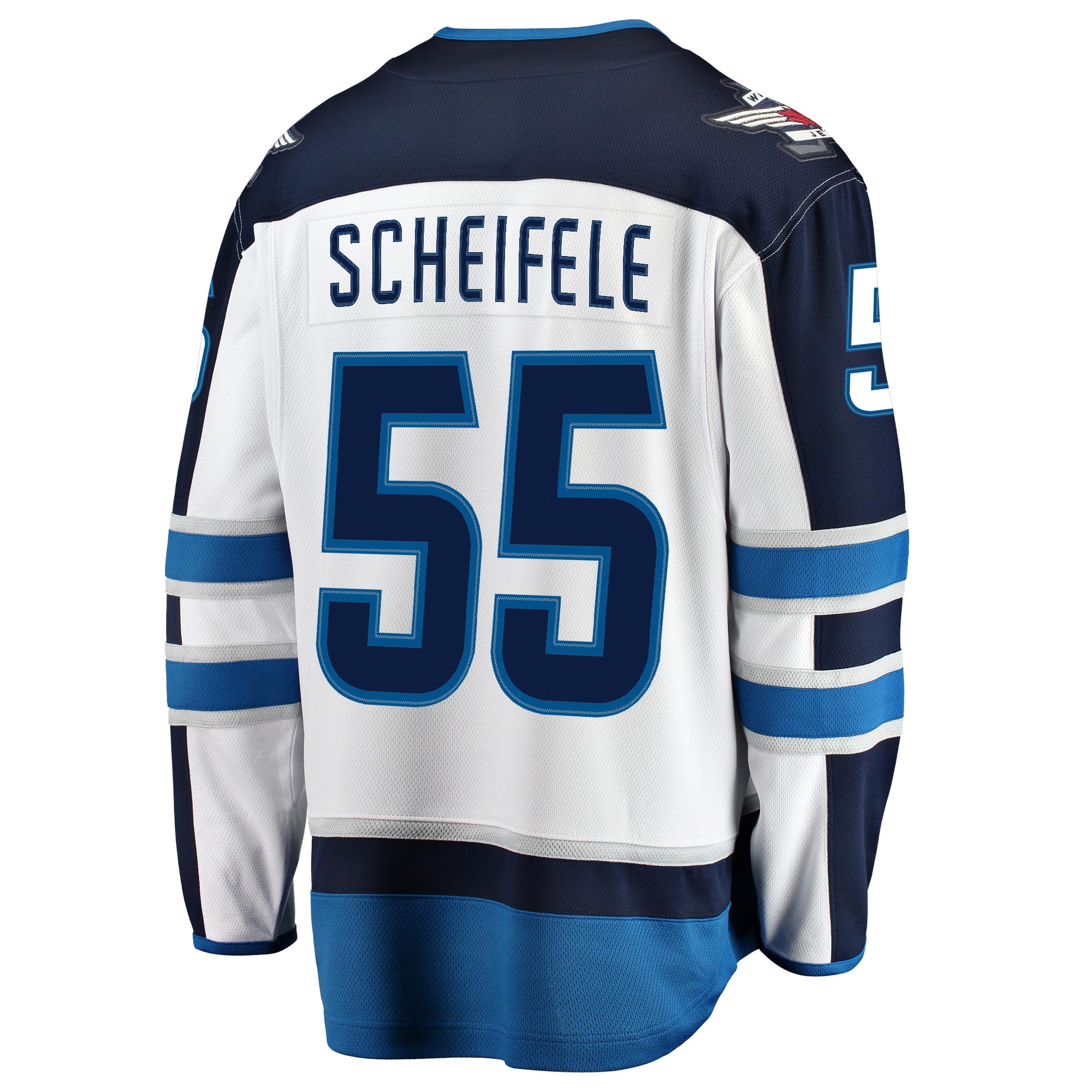 winnipeg jets fanatics away breakaway jersey – mark scheifele – mens – San Jose Sharks Jerseys and Headwear Collection