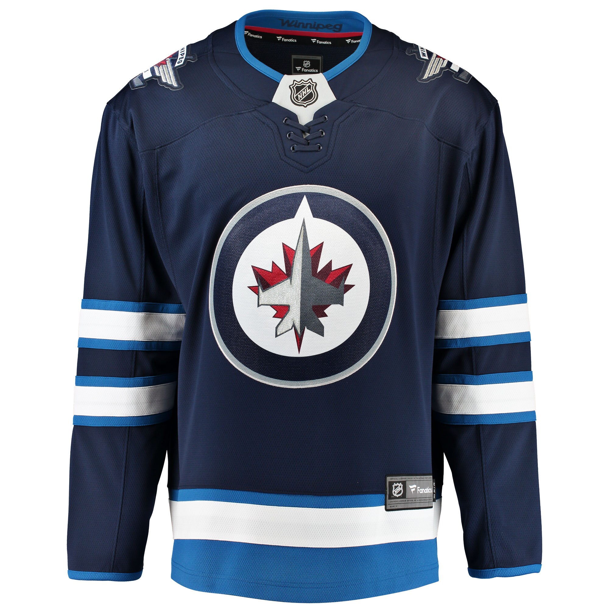 winnipeg jets fanatics home breakaway jersey – mens – San Jose Sharks Jerseys and Headwear Collection