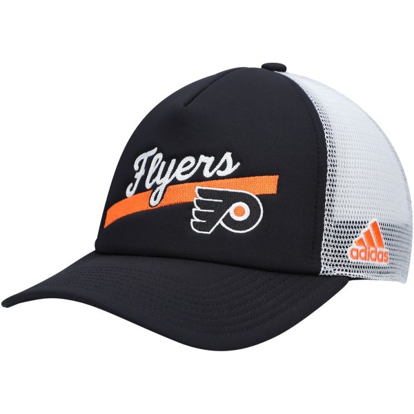 women8217s adidas blackwhite philadelphia flyers foam trucker snapback hat – San Jose Sharks Jerseys and Headwear Collection