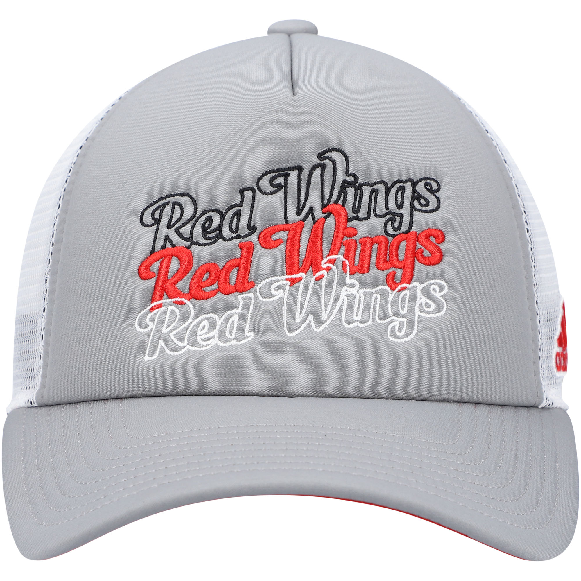 women8217s adidas graywhite detroit red wings foam trucker snapback hat – San Jose Sharks Jerseys and Headwear Collection