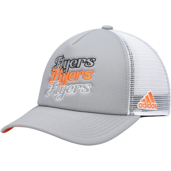 women8217s adidas graywhite philadelphia flyers foam trucker snapback hat – San Jose Sharks Jerseys and Headwear Collection