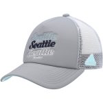 women8217s adidas graywhite seattle kraken foam trucker snapback hat – San Jose Sharks Jerseys and Headwear Collection
