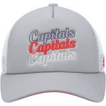 women8217s adidas graywhite washington capitals foam trucker snapback hat – San Jose Sharks Jerseys and Headwear Collection