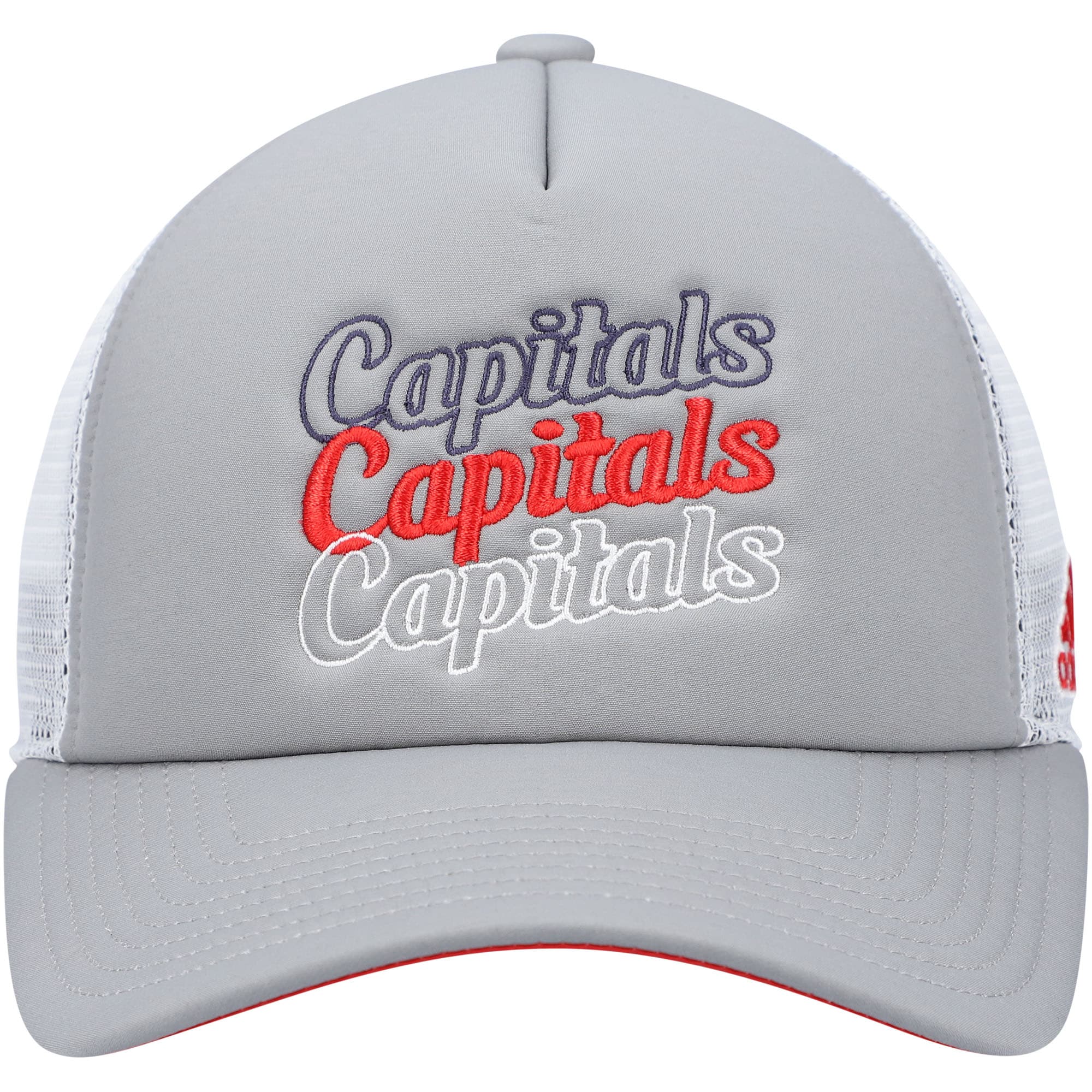 women8217s adidas graywhite washington capitals foam trucker snapback hat – San Jose Sharks Jerseys and Headwear Collection