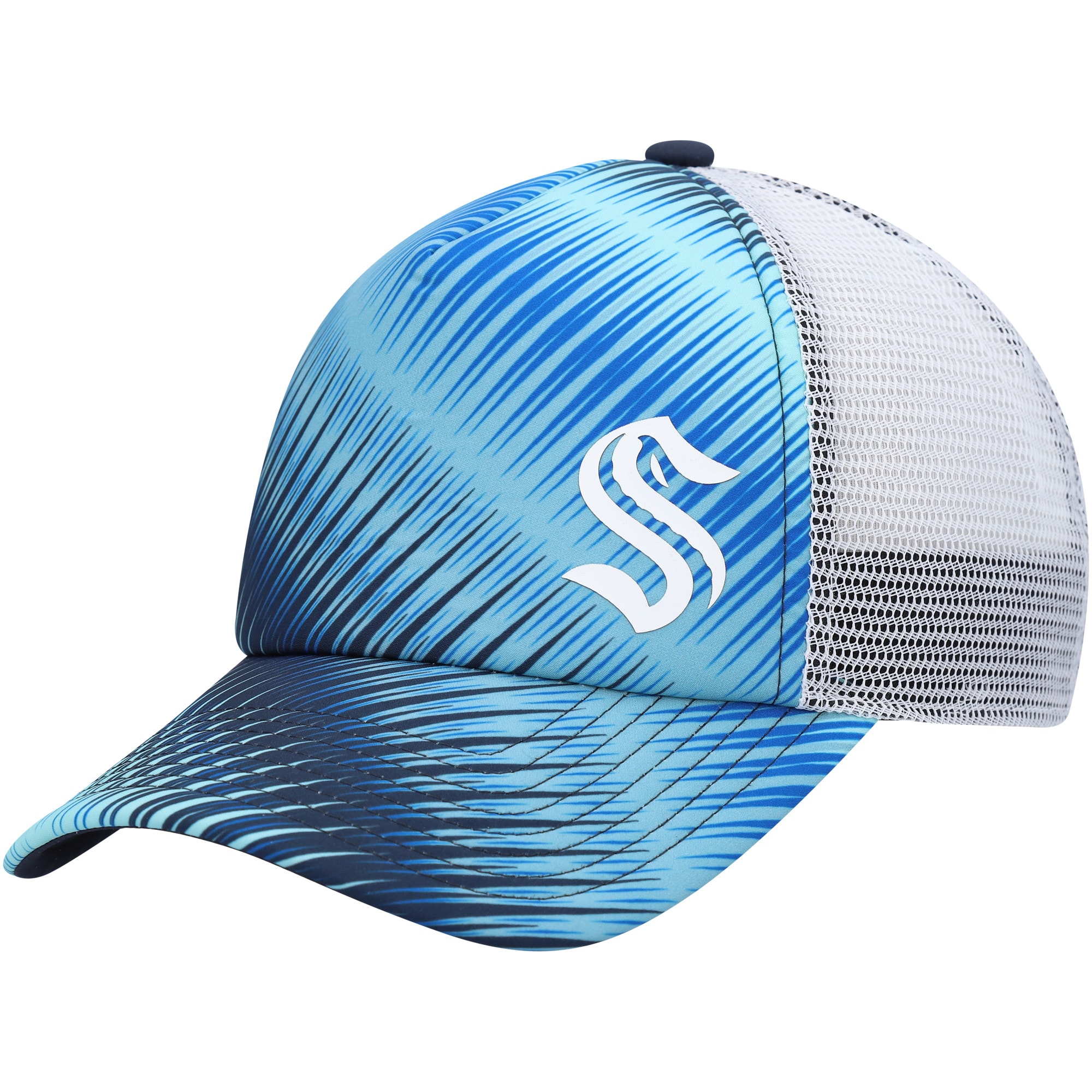 women8217s adidas light bluewhite seattle kraken graphic foam trucker snapback hat – San Jose Sharks Jerseys and Headwear Collection