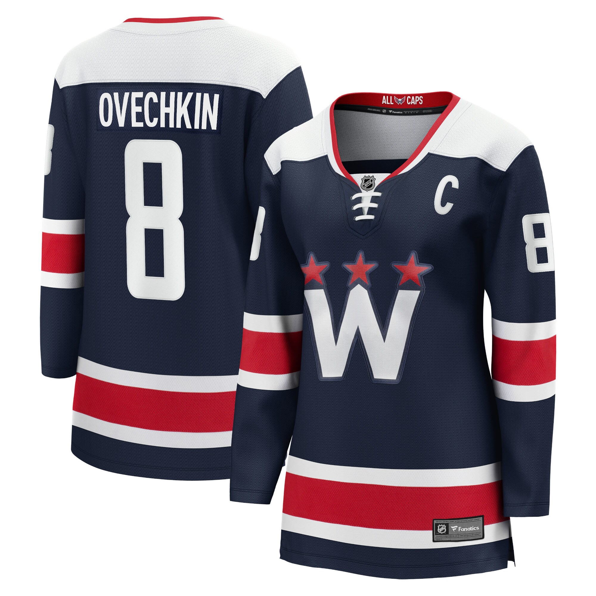 women8217s fanatics alexander ovechkin navy washington capitals 202021 alternate premier breakaway player jersey – San Jose Sharks Jerseys and Headwear Collection