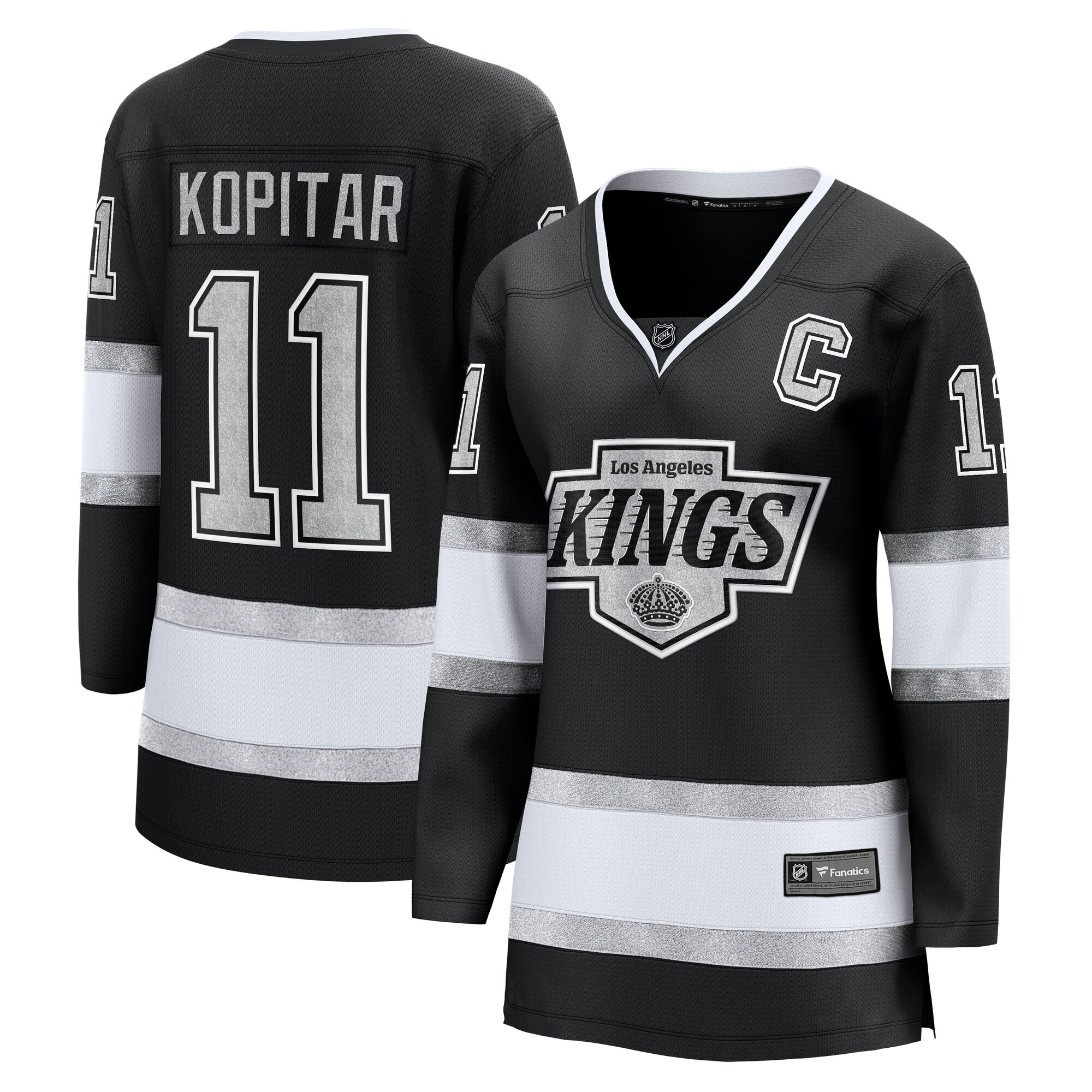 women8217s fanatics anze kopitar black los angeles kings home premier breakaway player jersey – San Jose Sharks Jerseys and Headwear Collection