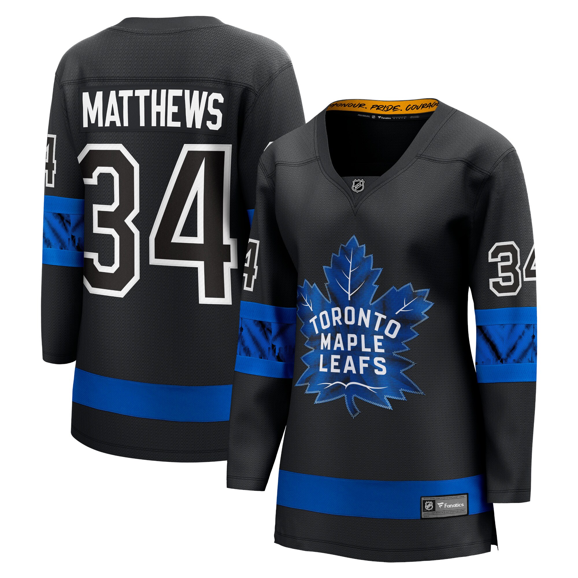 women8217s fanatics auston matthews black toronto maple leafs alternate premier breakaway reversible player jersey – San Jose Sharks Jerseys and Headwear Collection