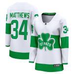 women8217s fanatics auston matthews white toronto maple leafs st. patricks alternate premier breakaway player jersey – San Jose Sharks Jerseys and Headwear Collection