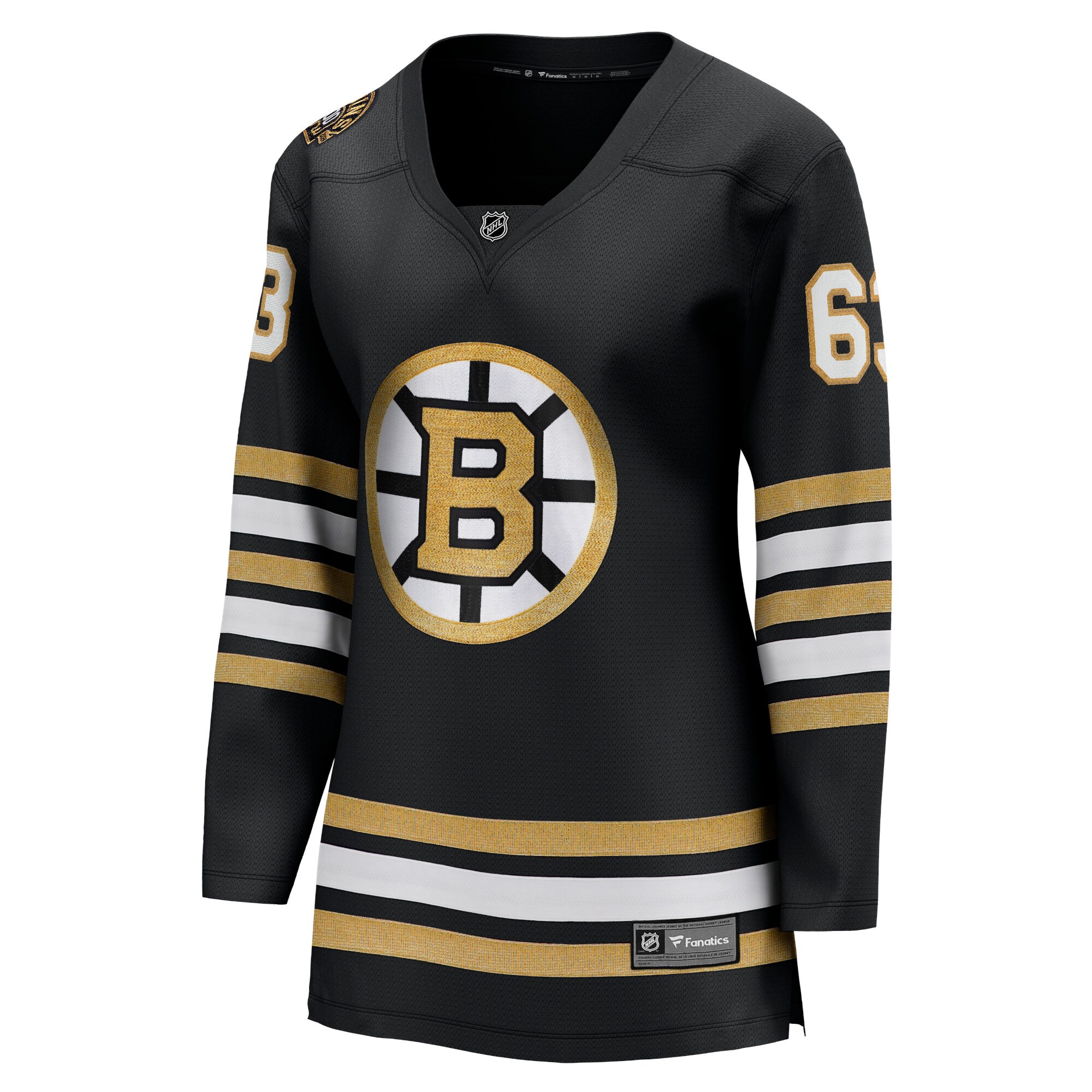 women8217s fanatics brad marchand black boston bruins 100th anniversary premier breakaway player jersey – San Jose Sharks Jerseys and Headwear Collection