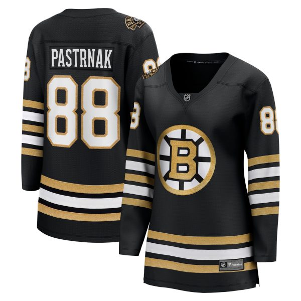 women8217s fanatics david pastrnak black boston bruins 100th anniversary premier breakaway player jersey – San Jose Sharks Jerseys and Headwear Collection