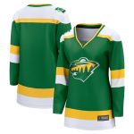 women8217s fanatics green minnesota wild alternate premier breakaway jersey – San Jose Sharks Jerseys and Headwear Collection