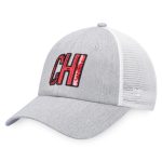 women8217s fanatics heather graywhite chicago blackhawks iconic glimmer trucker snapback hat – San Jose Sharks Jerseys and Headwear Collection