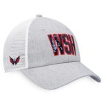 women8217s fanatics heather graywhite washington capitals iconic glimmer trucker snapback hat – San Jose Sharks Jerseys and Headwear Collection