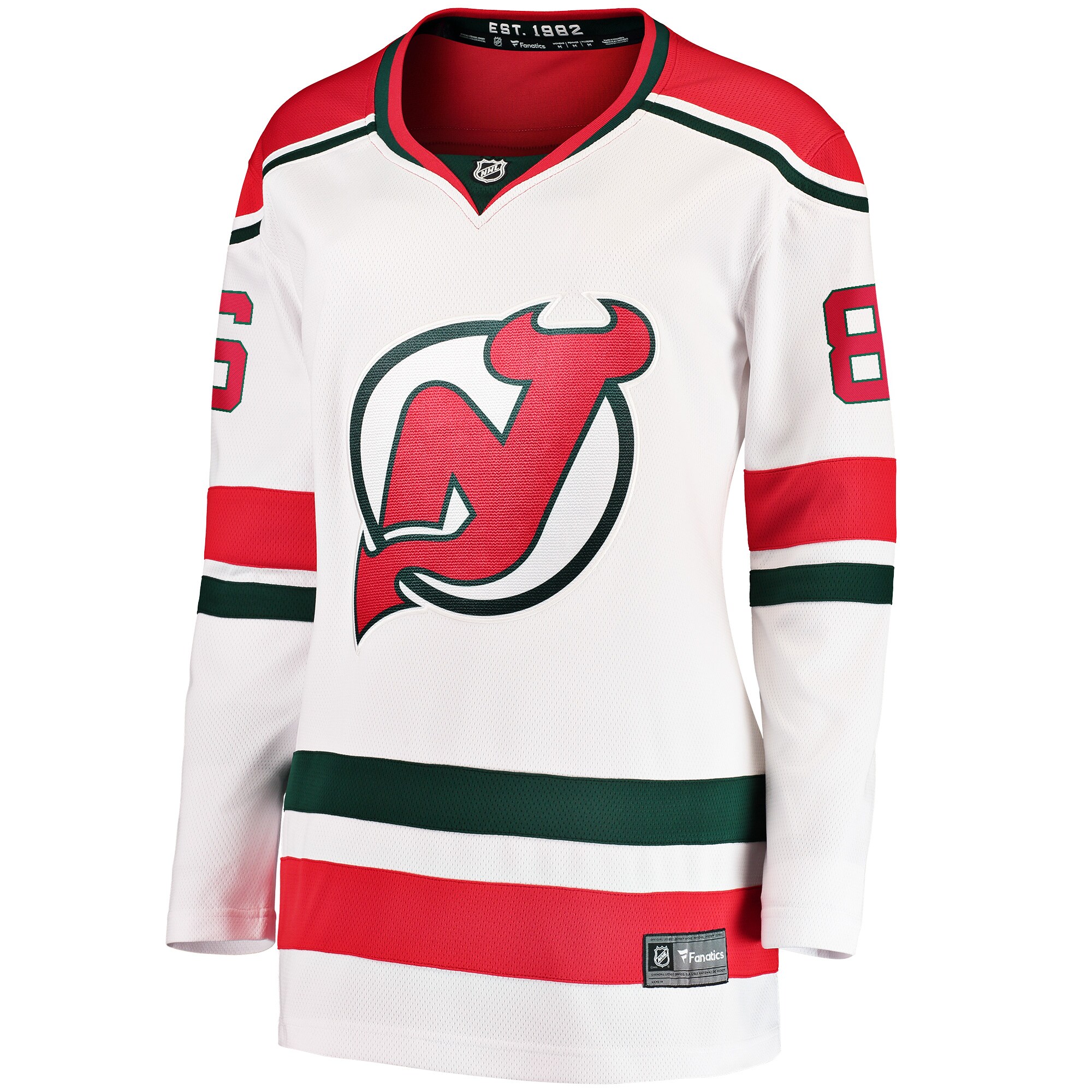 women8217s fanatics jack hughes white new jersey devils 202223 heritage premier breakaway jersey – San Jose Sharks Jerseys and Headwear Collection