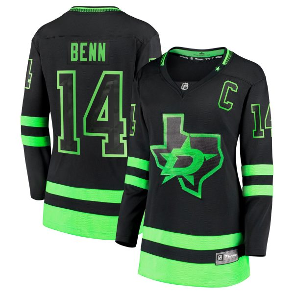 women8217s fanatics jamie benn black dallas stars 202021 alternate premier breakaway player jersey – San Jose Sharks Jerseys and Headwear Collection