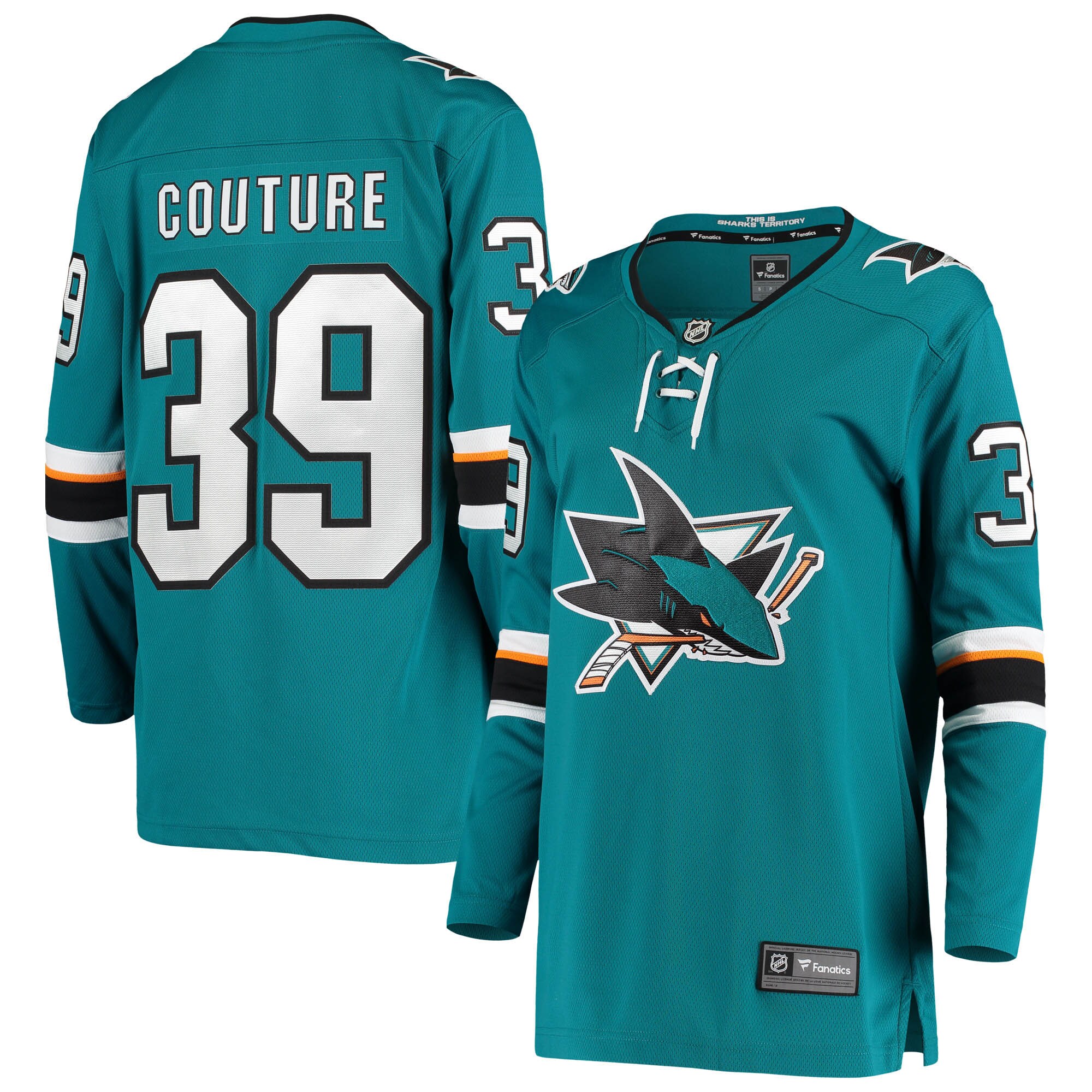 women8217s fanatics logan couture teal san jose sharks breakaway home player jersey – San Jose Sharks Jerseys and Headwear Collection
