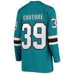 women8217s fanatics logan couture teal san jose sharks breakaway home player jersey – San Jose Sharks Jerseys and Headwear Collection