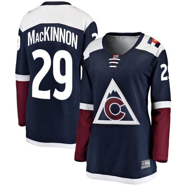 women8217s fanatics nathan mackinnon navy colorado avalanche alternate breakaway player jersey – San Jose Sharks Jerseys and Headwear Collection