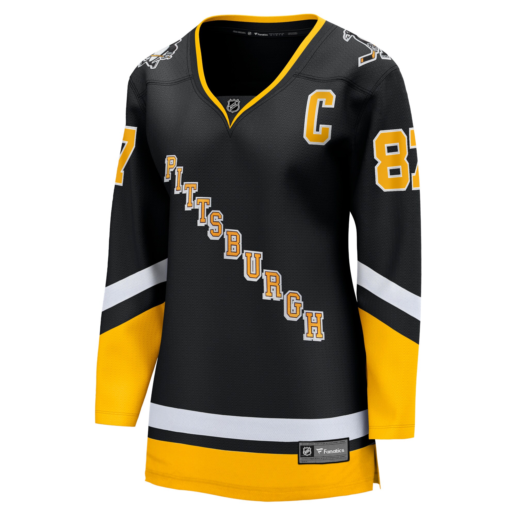 women8217s fanatics sidney crosby black pittsburgh penguins 202122 alternate premier breakaway player jersey – San Jose Sharks Jerseys and Headwear Collection