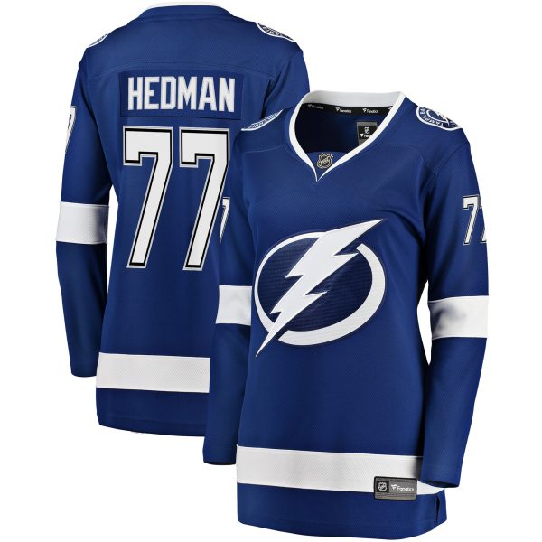 women8217s fanatics victor hedman blue tampa bay lightning premier breakaway player jersey – San Jose Sharks Jerseys and Headwear Collection