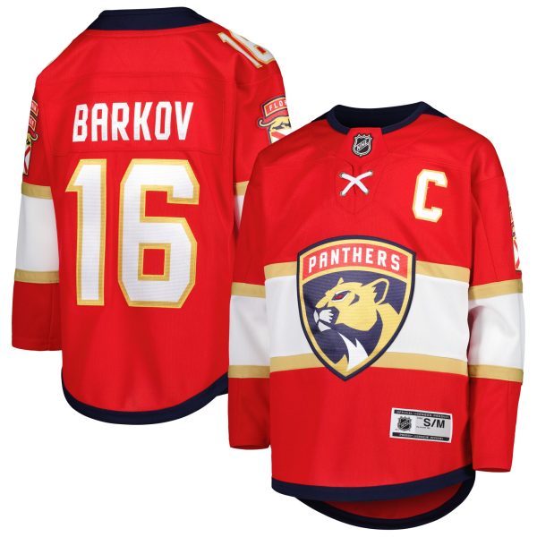 youth aleksander barkov red florida panthers home premier player jersey – San Jose Sharks Jerseys and Headwear Collection