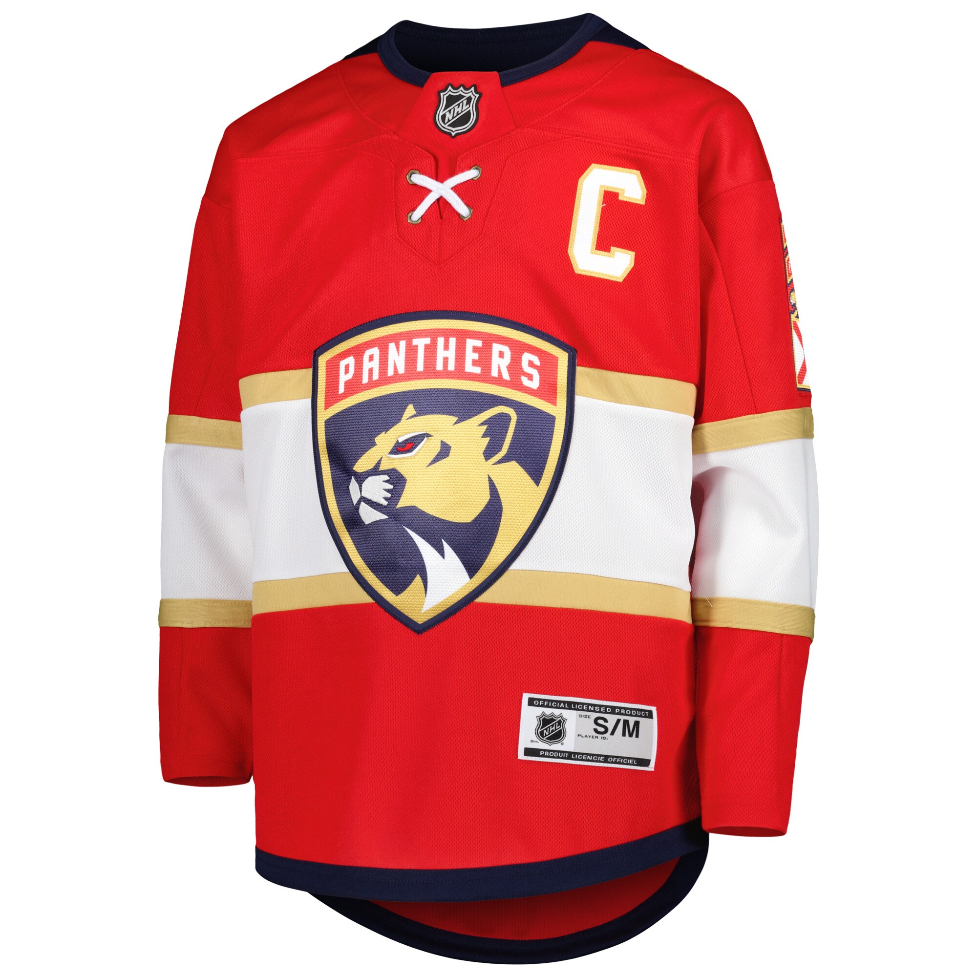 youth aleksander barkov red florida panthers home premier player jersey – San Jose Sharks Jerseys and Headwear Collection