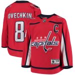 youth alexander ovechkin red washington capitals home premier player jersey – San Jose Sharks Jerseys and Headwear Collection