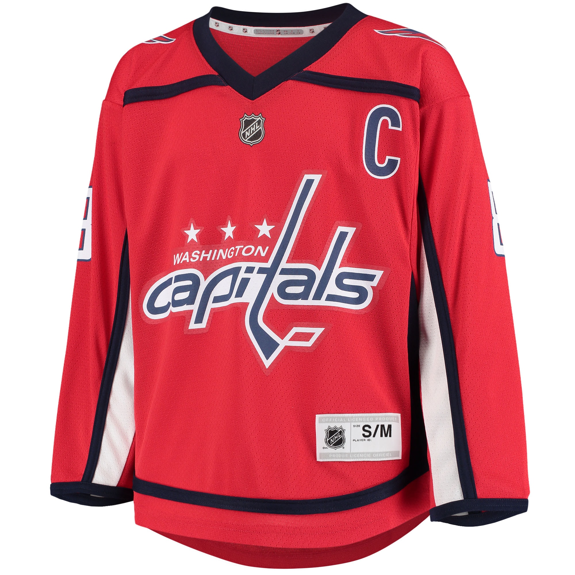 youth alexander ovechkin red washington capitals home replica player jersey – San Jose Sharks Jerseys and Headwear Collection