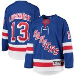 youth alexis lafreniere blue new york rangers home premier player jersey – San Jose Sharks Jerseys and Headwear Collection
