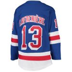youth alexis lafreniere blue new york rangers home premier player jersey – San Jose Sharks Jerseys and Headwear Collection
