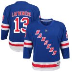 youth alexis lafreniere blue new york rangers home replica player jersey – San Jose Sharks Jerseys and Headwear Collection