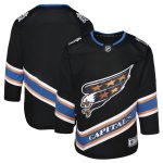 youth black washington capitals alternate 50th anniversary premier jersey – San Jose Sharks Jerseys and Headwear Collection
