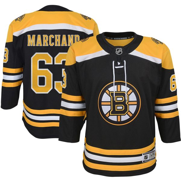 youth brad marchand black boston bruins home premier player jersey – San Jose Sharks Jerseys and Headwear Collection