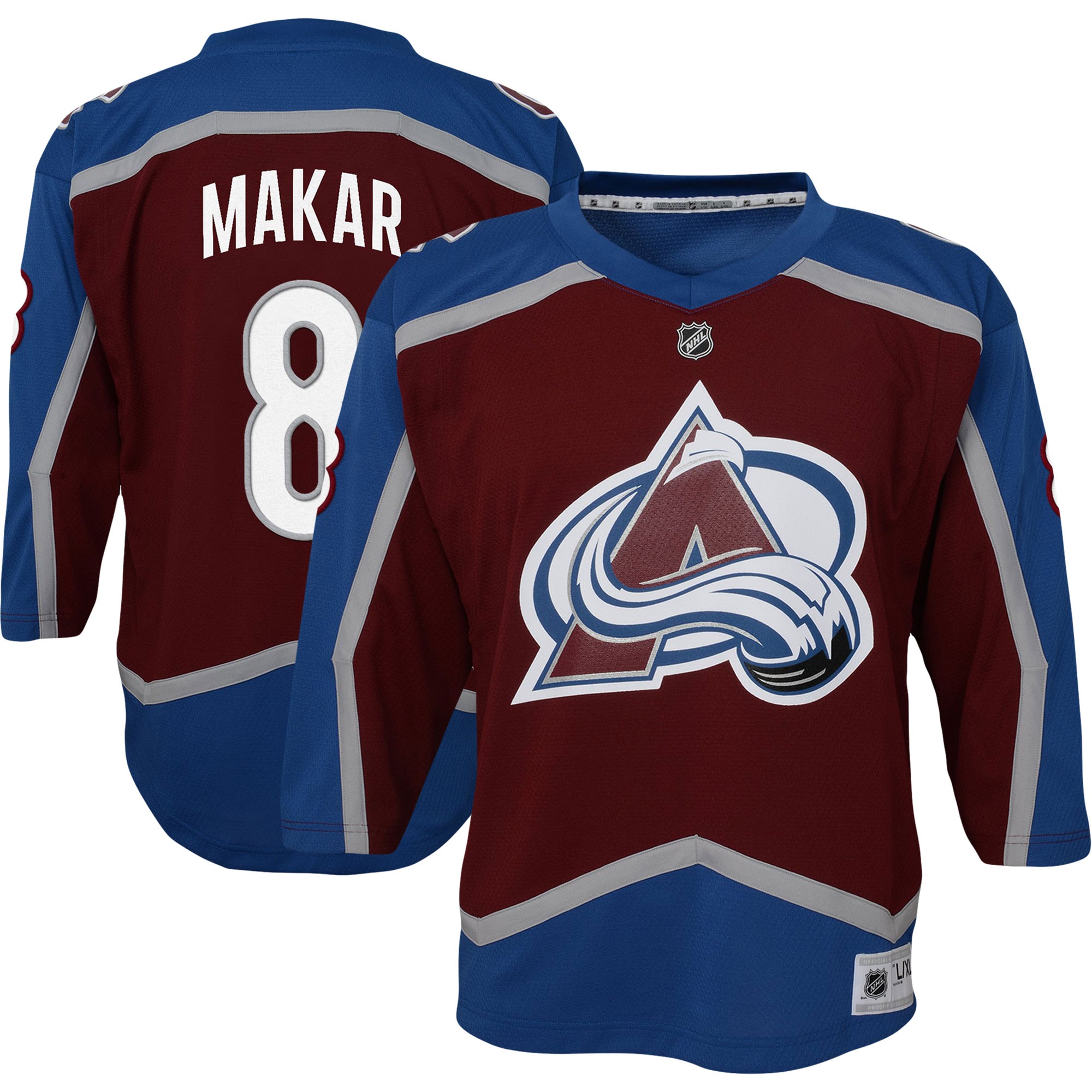 youth cale makar burgundy colorado avalanche home replica player jersey – San Jose Sharks Jerseys and Headwear Collection