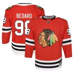 youth connor bedard red chicago blackhawks home premier player jersey – San Jose Sharks Jerseys and Headwear Collection