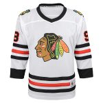 youth connor bedard white chicago blackhawks away replica player jersey – San Jose Sharks Jerseys and Headwear Collection