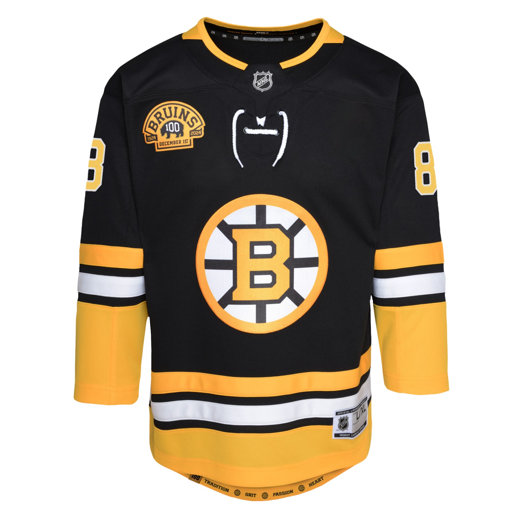 youth david pastrnak black boston bruins 100th anniversary premier player jersey – San Jose Sharks Jerseys and Headwear Collection