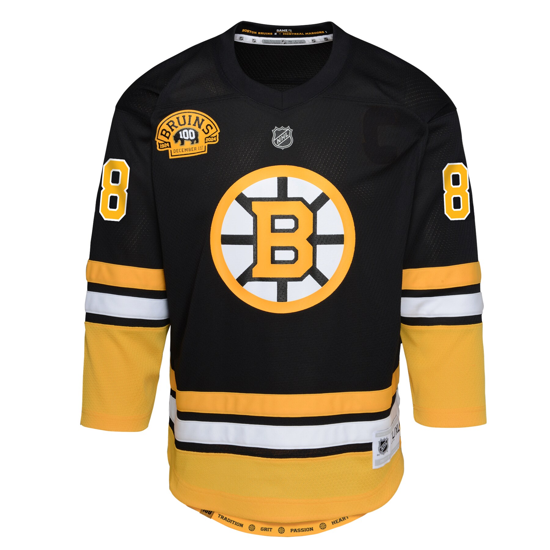 youth david pastrnak black boston bruins 100th anniversary replica player jersey – San Jose Sharks Jerseys and Headwear Collection