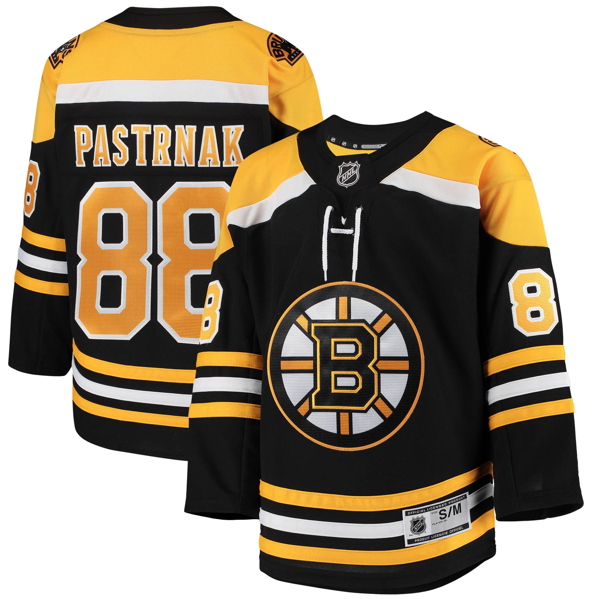 youth david pastrnak black boston bruins home premier player jersey – San Jose Sharks Jerseys and Headwear Collection