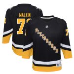 youth evgeni malkin black pittsburgh penguins 202122 alternate replica player jersey – San Jose Sharks Jerseys and Headwear Collection